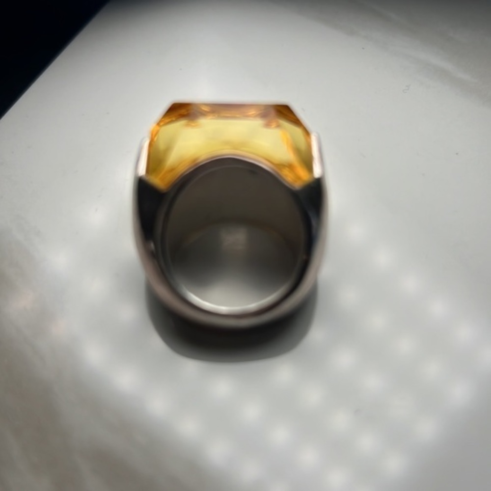 Kenneth Cole Reaction Yellow Ring - Picture 6 of 8